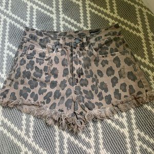 BLANC NYC DENIM SHORTS